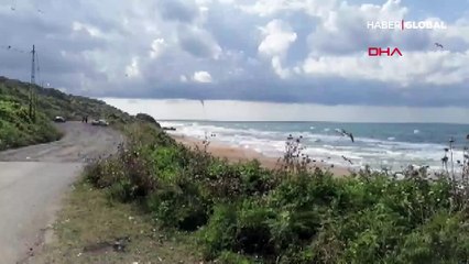 Şile'de hortum paniği!