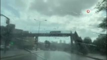 Anadolu Yakası'nda sağanak yağış başladı