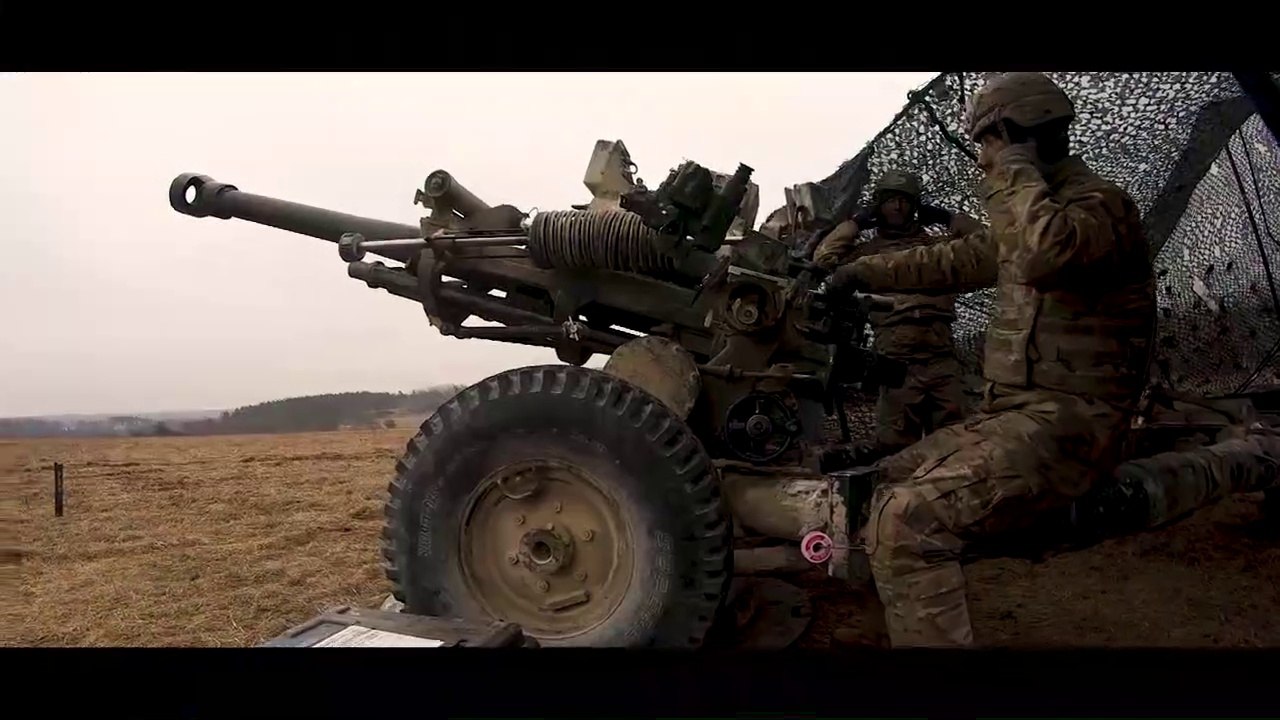 Dynamic Front 173rd Artillery Live Fire