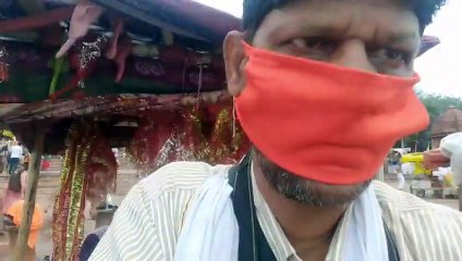 जबलपुर में रुक-रुककर हो रही बारिश, नर्मदा के सभी घाट डूबे, देखें वीडियो