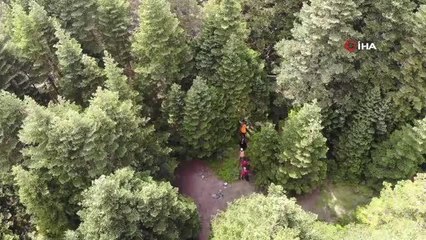 Uludağ'da 27 saattir kayıp olan kadını arama çalışmaları devam ediyor