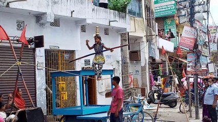 Rope dance hanging 2