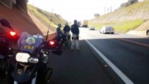 Operação Atalaia é realizada pela PRF na rodovia BR-277 com foco na fiscalização de motociclistas