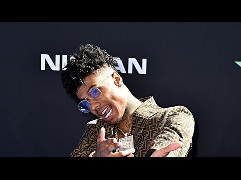 Blueface Punches Person Who Jumped Into Ring Following Boxing Match