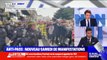 Manifestations anti-pass sanitaire: des CRS ont été pris à partie dans le cortège au départ du métro Villiers à Paris