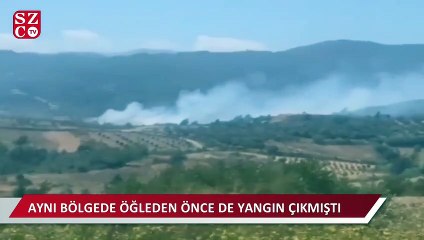 Hatay’da aynı bölgede yine yangın