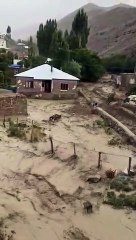 Başkale’de sel felaketi sürüyor