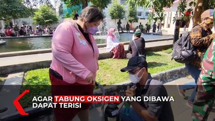 Penampakan Rumah Dinas Gibran Jadi Tempat Pengisian Oksigen Gratis