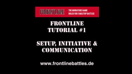 Frontline Core Rulebook - Tabletop Pacific & South East Asia - Tutorial #1