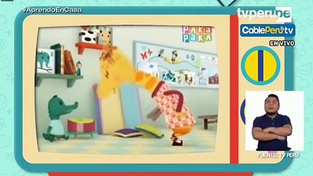 APRENDO EN CASA nivel Inicial 3, 4 y 5 años CLASE VIRTUAL 08 05 2020 TV PERU los sonidos