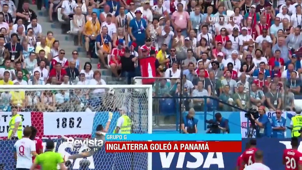 Inglaterra Vs. Panamá 6-1 Resumen y goles (Mundial Rusia 2018) 24 06 2018