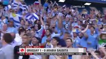 Uruguay Vs. Arabia Saudita  1-0 Resumen y goles (Mundial Rusia 2018) 20 06 2018