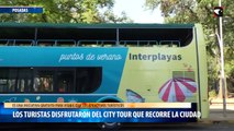 Turistas disfrutaron del City Tour que recorre la ciudad