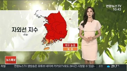 [날씨] 휴일도 열기 펄펄…한낮 서울 37도·춘천 36도