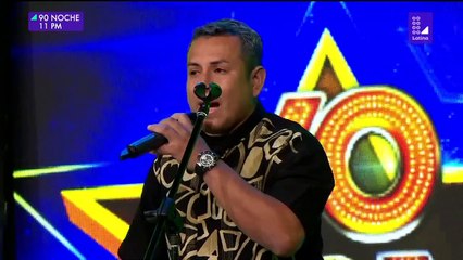 Óscar Quesada de Los Titanes armó la fiesta en el set de Yo Soy 2018