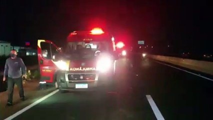 Jovem de 26 anos é atropelado ao tentar atravessar a BR-467