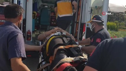 Son dakika... Bursa'da motosiklet sürücüsü ölümden döndü