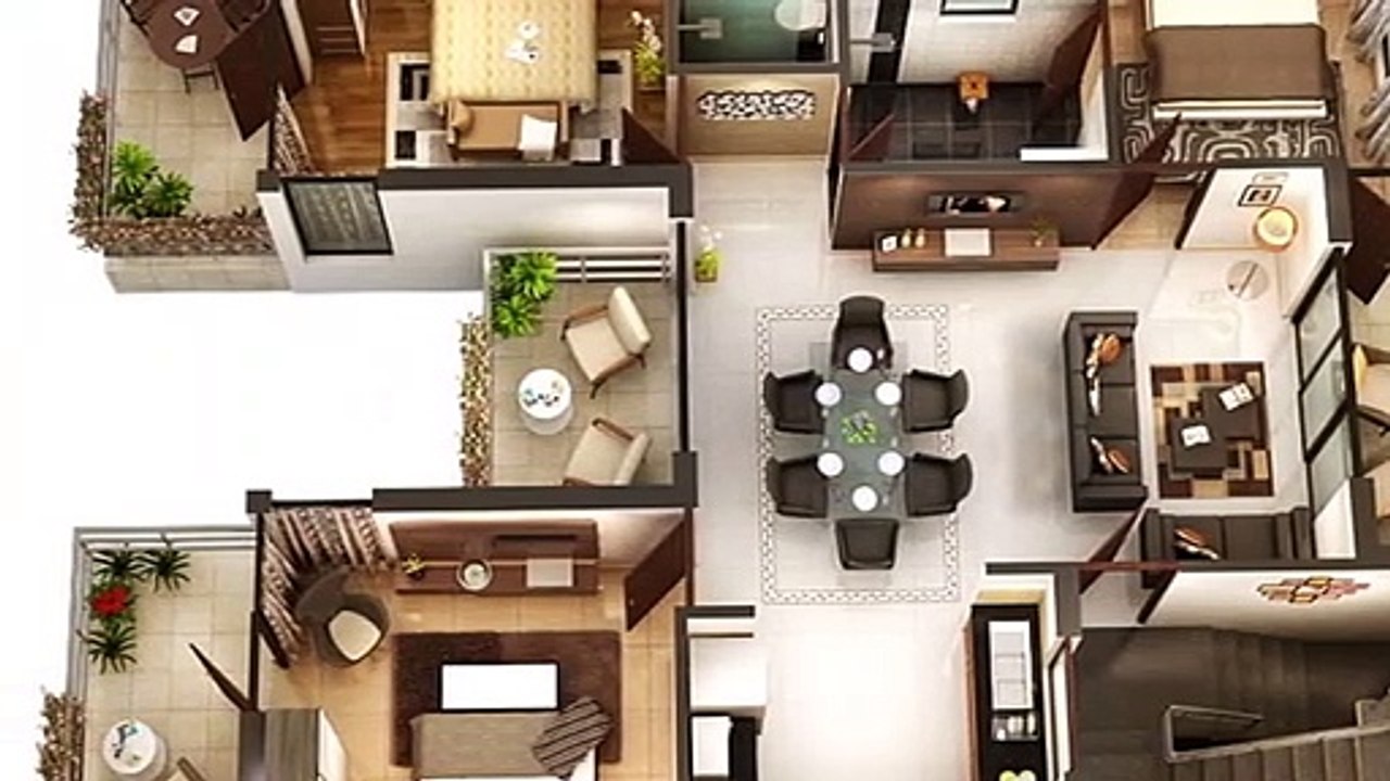 Three Bedroom House Plan