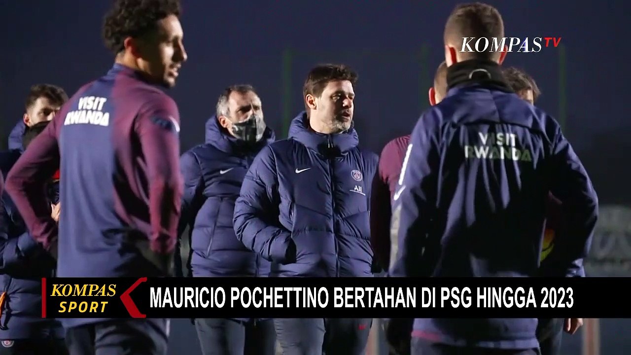 Pelatih PSG, Mauricio Pochettino Resmi Perpanjang Kontrak hingga 2023