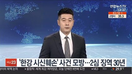 '한강 시신훼손' 사건 모방…2심 징역 30년