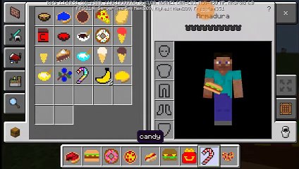 MOD DE COMIDA PARA MINECRAFT PE