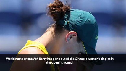 Barty and Murray both out of Olympic tennis singles