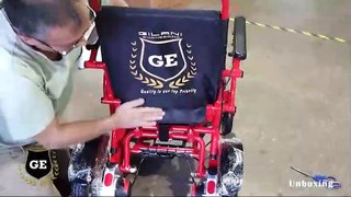 How to unpack Falcon electric wheelchair easily