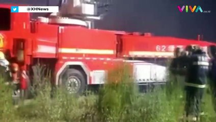 14 Orang Tewas Terpanggang Kebakaran Besar di China