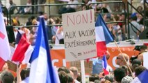 Franceses e italianos protestan contra el certificado COVID, necesario  para actividades de ocio