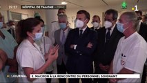 Le Président Macron au CHPF : le vaccin contre le covid, la coopération contre le cancer