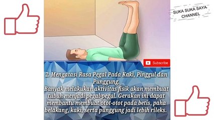 Tips Menempelkan Kaki Pada Dinding -- Tips for sticking your feet on the wall