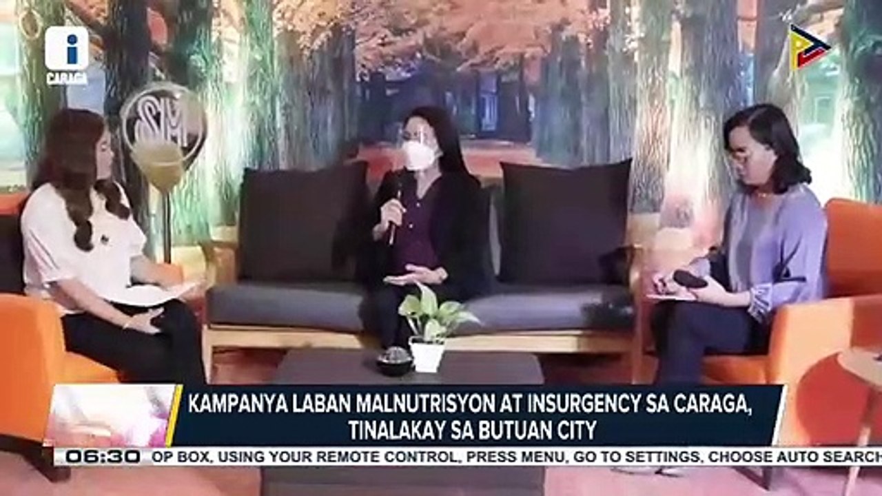 Kampanya laban malnutrisyon at insurgency sa Caraga, tinalakay sa Butuan City