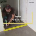 How-To Install Epoxy lying pu cast Natural Stone Flooring art  epoxy flooring over tile