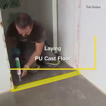 How-To Install Epoxy lying pu cast Natural Stone Flooring art epoxy flooring over tile