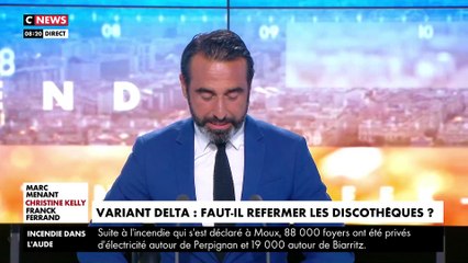 Aude: L'incendie qui a parcouru 850 hectares de végétation dans la montagne d'Alaric n'est toujours pas fixé ce matin - Les pompiers craignent "un risque de reprise à cause de la sécheresse" - VIDEO