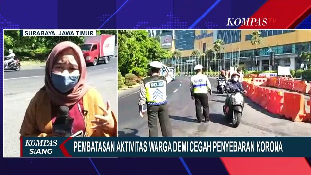 Penyekatan di Hari Terakhir PPKM Level 4, Sejumlah Kendaraan hingga Pesepeda Diminta Putar Balik