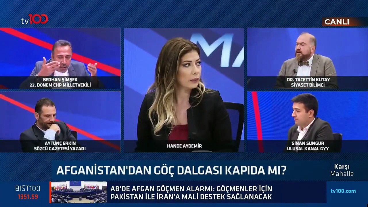 Canlı yayında Berhan Şimşek ile Tacettin Kutay gerginliği! "Haddini bil terbiyesiz!"