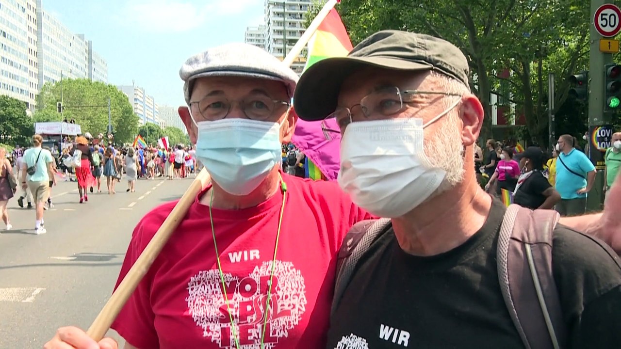 Tens of thousands march in Berlin's iconic Pride parade