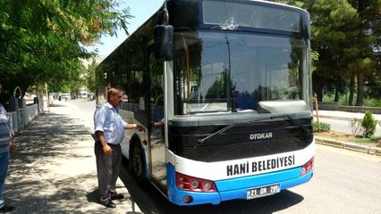 Hani'de ücretsiz otobüs seferleri başladı