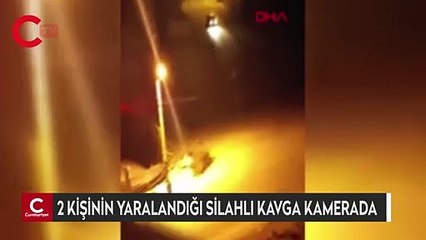 Download Video: 2 kişinin yaralandığı silahlı kavga kamerada