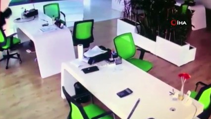 Özel güvenlik kıyafeti giyerek iş yerini böyle soydular