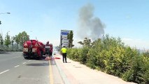 ANKARA - Atatürk Orman Çiftliği arazisinde yangın (2)