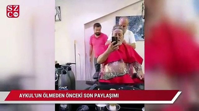Levent Aykul’un ölmeden önceki son paylaşımı