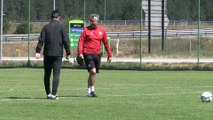 BOLU - Samsunspor, yeni sezon hazırlıklarını Bolu kampında sürdürüyor