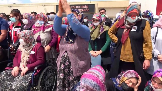 Yakınları Samsunlu şehidi böyle karşıladı: “Dimdik ayaktayız. Vatan sağ olsun”