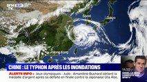 Le typhon In-Fa arrive sur l'est de la Chine, déjà touché par les inondations