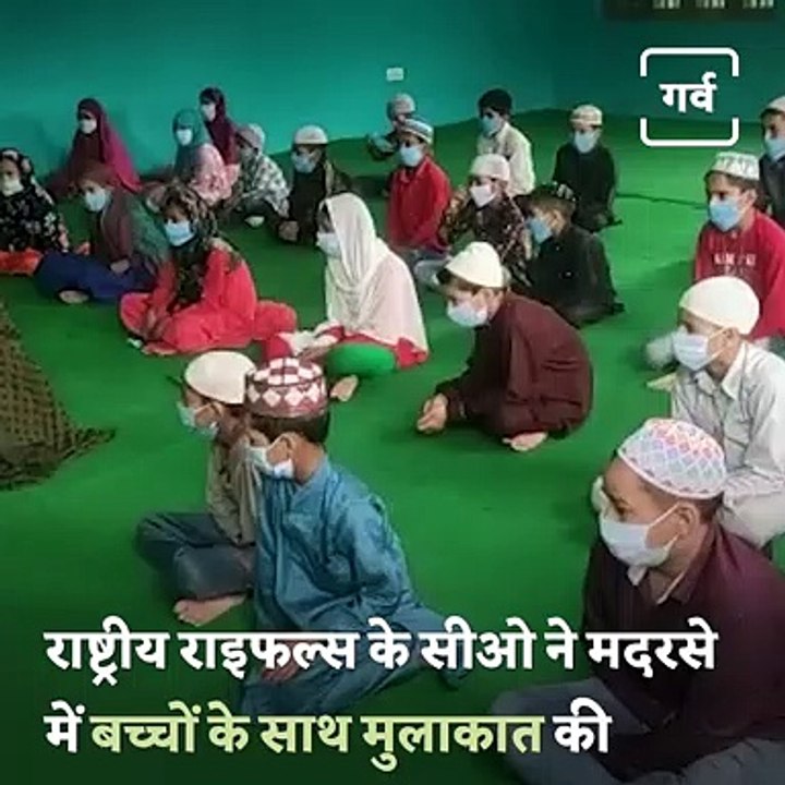 This Is How Indian Army Celebrated Bakra-Eid With Children In J&K's Madrasa