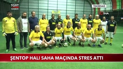 TBMM Başkanı Mustafa Şentop Halı Sahada Gazetecilerle Maç Yaptı