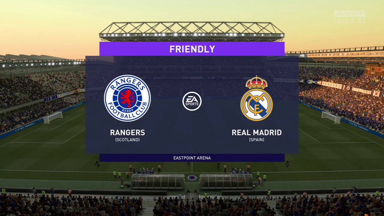 Rangers vs Real Madrid || Club Friendly - 25th July 2021 ...