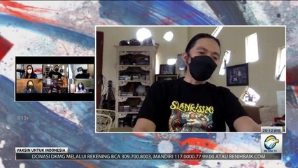 Vaksin Slank untuk Indonesia - Cara BimBim Slank Ajarkan Anak Taat Prokes dan Tak takut Divaksin